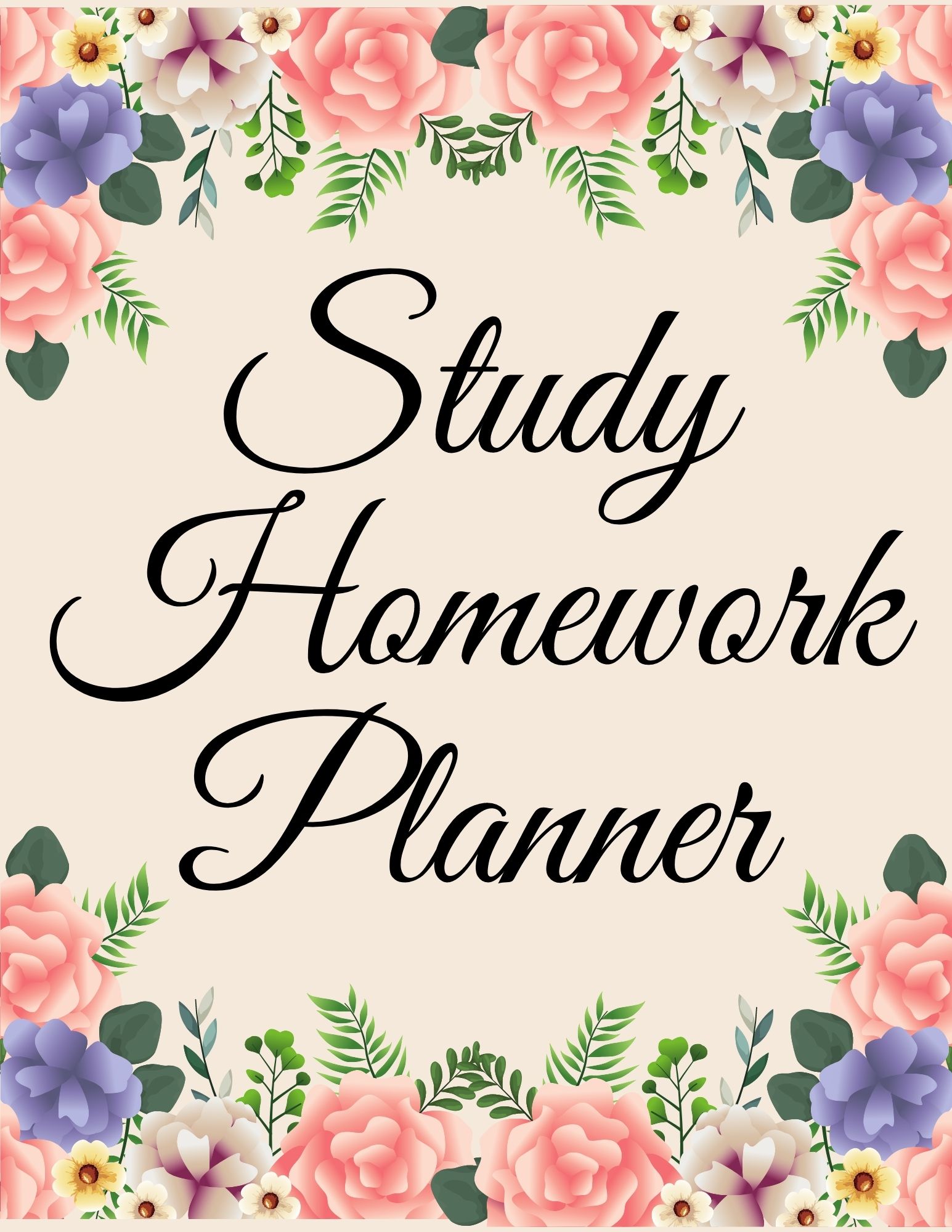 my homework study planner